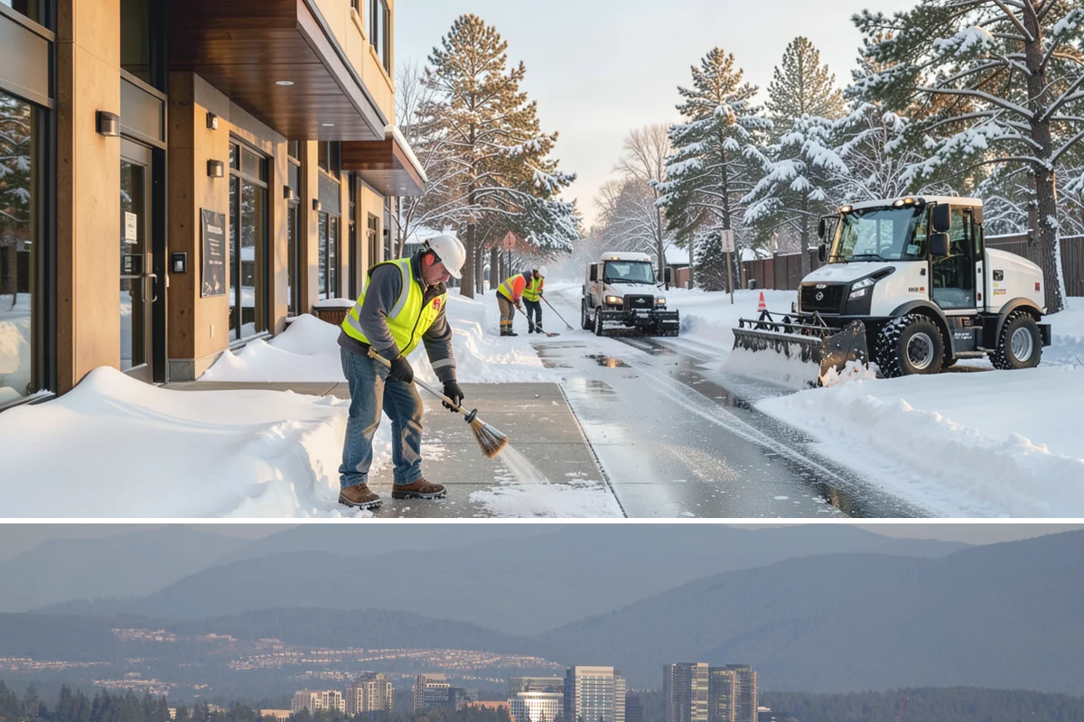Municipal Snow Removal in Medina, King County, WA - Municipal service is essential whenever snow affects public access, mainly from December to February.