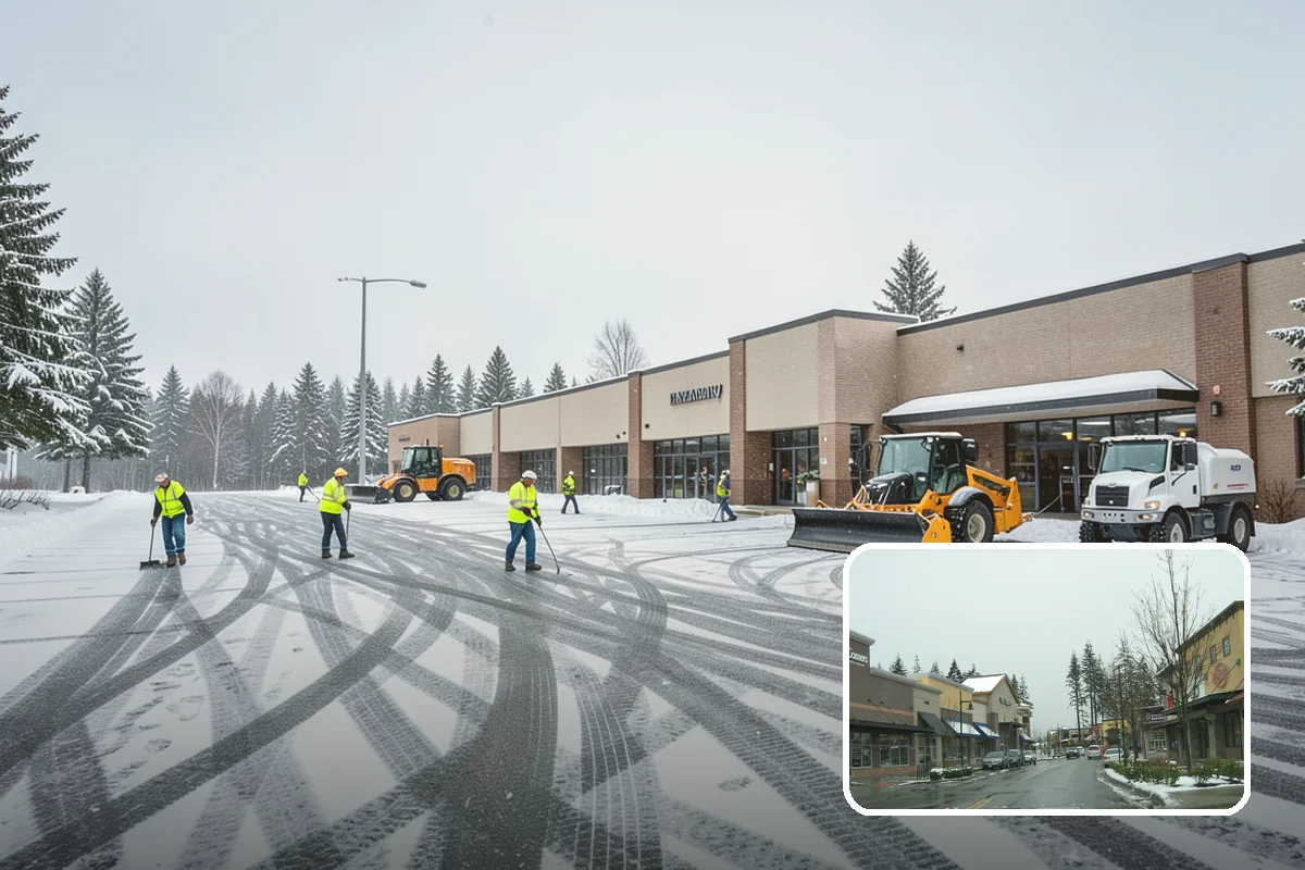 Municipal Snow Removal in Mill Creek, Snohomish County, WA - Public access to municipal services maintained