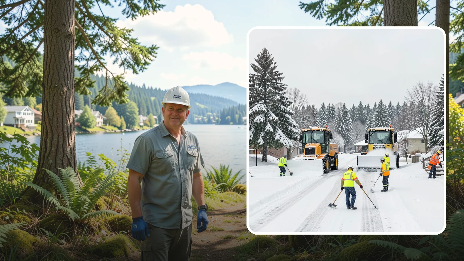 Municipal Snow Removal in Milton, King County, WA - We support municipal properties by clearing public buildings, lots, and walkways for staff and residents.