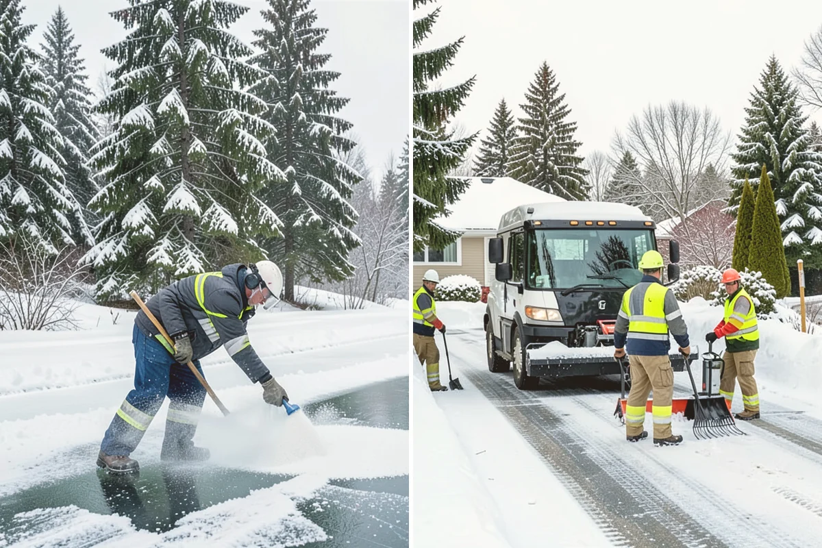 Municipal Snow Removal in Milton, King County, WA - Prioritize public entrances and accessible routes