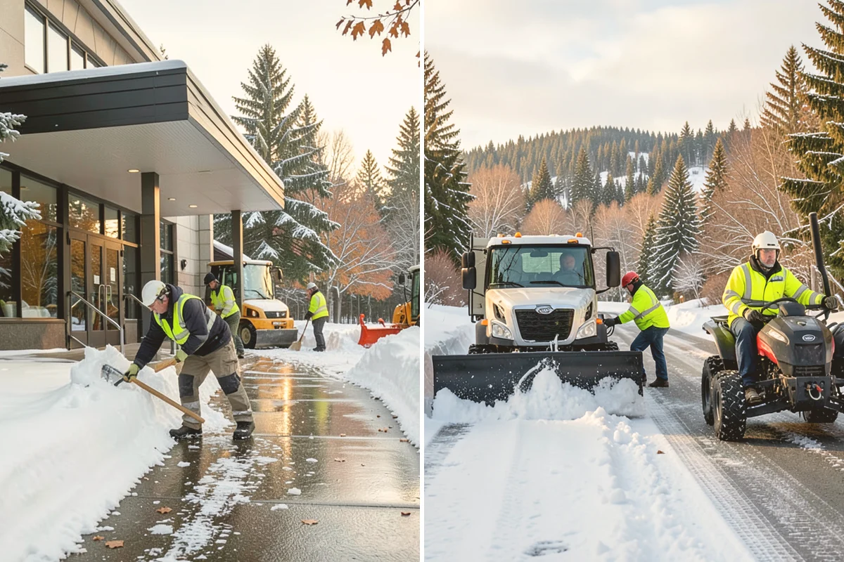 Municipal Snow Removal in Mount Vernon, Skagit County, WA - Prioritize public entrances and accessible routes