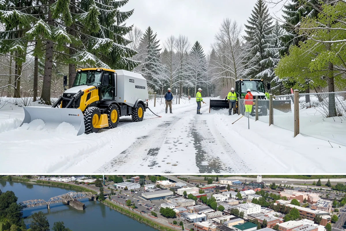 Municipal Snow Removal in Mount Vernon, Skagit County, WA - Municipal service is essential whenever snow affects public access, mainly from December to February.