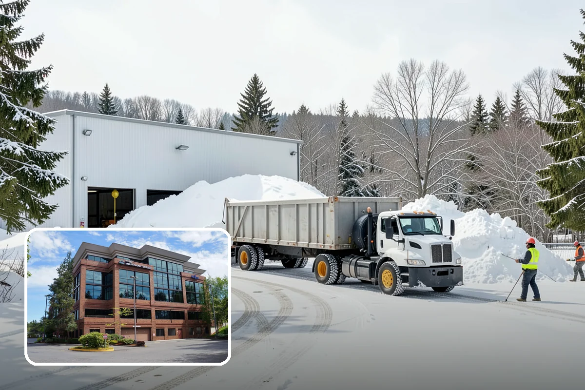 Municipal Snow Removal in Mountlake Terrace, Snohomish County, WA - Public access to municipal services maintained