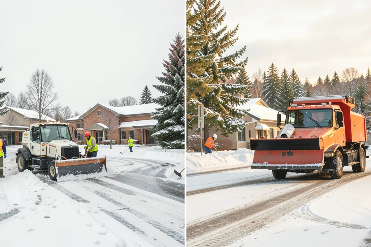 Municipal Snow Removal in Mountlake Terrace, Snohomish County, WA - Prioritize public entrances and accessible routes