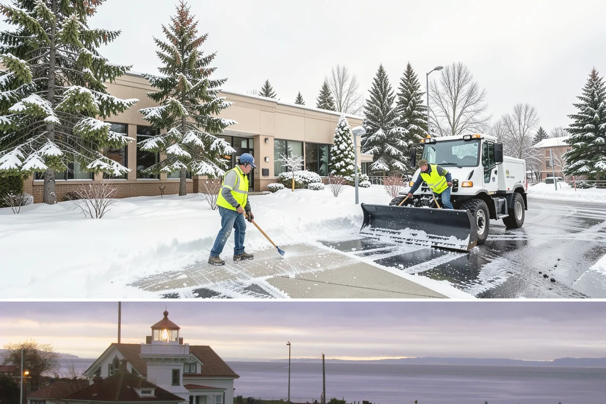 Municipal Snow Removal in Mukilteo, Snohomish County, WA - Municipal service is essential whenever snow affects public access, mainly from December to February.