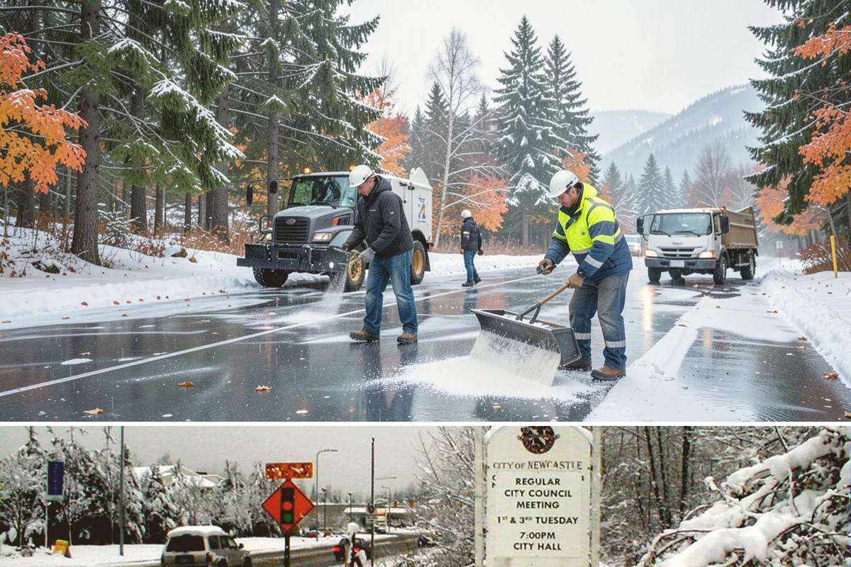 Municipal Snow Removal in Newcastle, King County, WA - Municipal service is essential whenever snow affects public access, mainly from December to February.