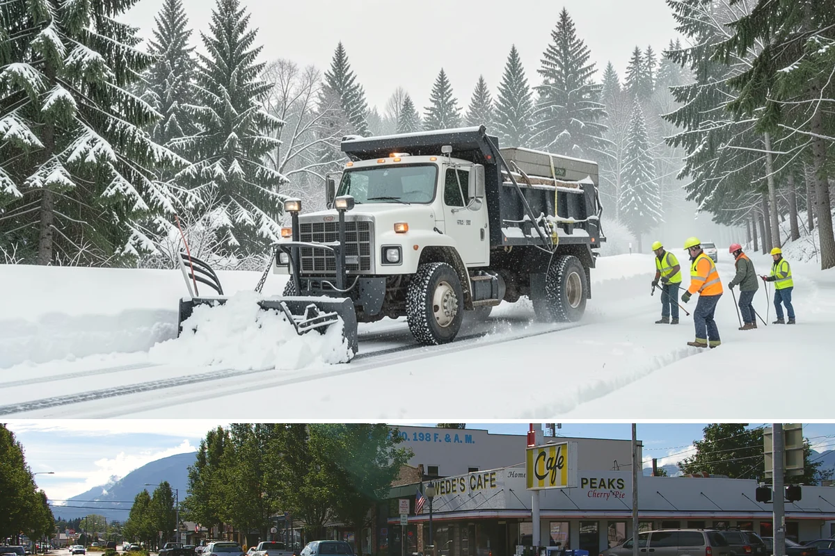 Municipal Snow Removal in North Bend, King County, WA - Municipal service is essential whenever snow affects public access, mainly from December to February.