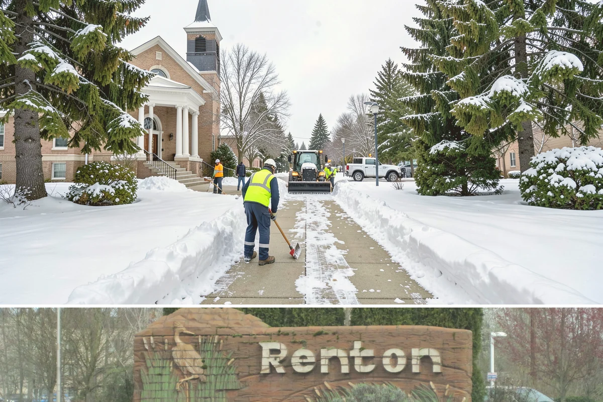 Municipal Snow Removal in Renton, King County, WA - Municipal service is essential whenever snow affects public access, mainly from December to February.