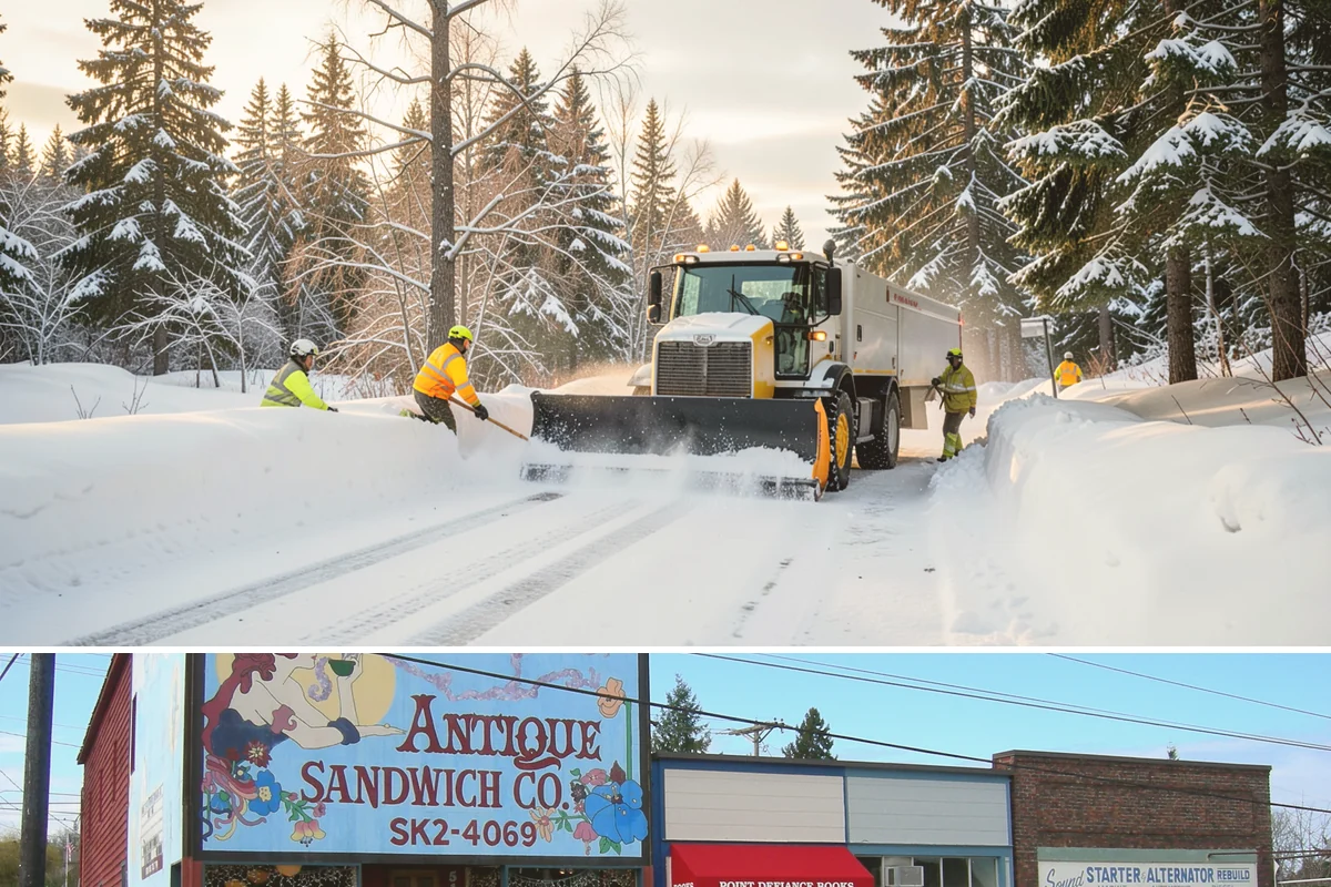 Municipal Snow Removal in Ruston, Pierce County, WA - Municipal service is essential whenever snow affects public access, mainly from December to February.