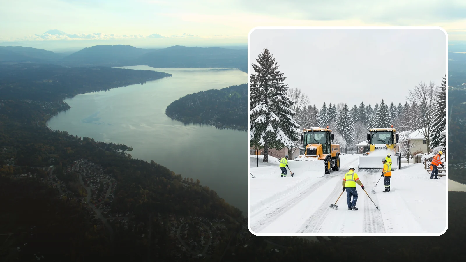 Municipal Snow Removal in Sammamish, King County, WA - We support municipal properties by clearing public buildings, lots, and walkways for staff and residents.