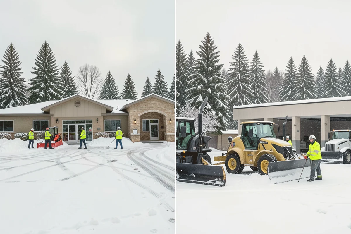 Municipal Snow Removal in Sammamish, King County, WA - Prioritize public entrances and accessible routes