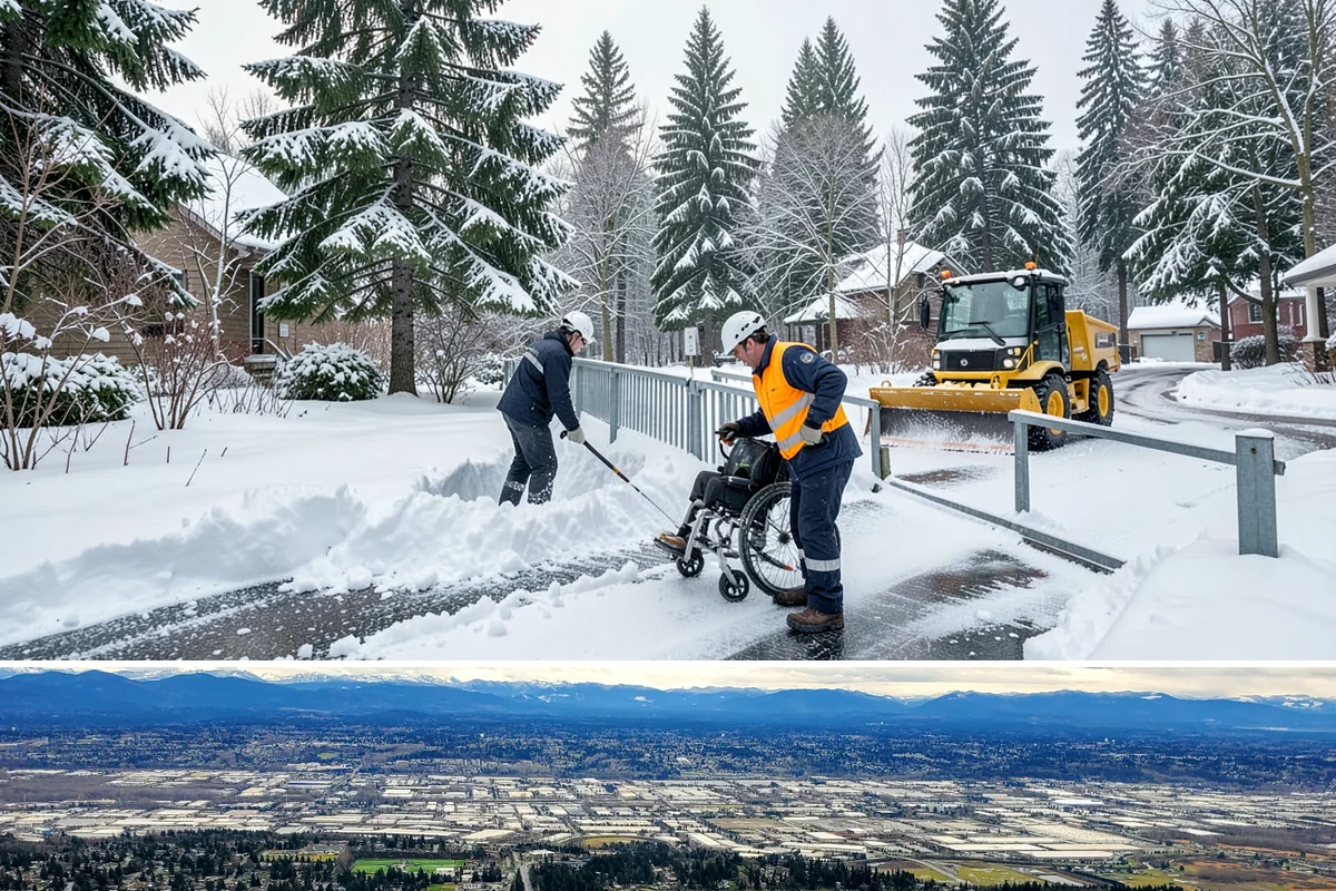 Municipal Snow Removal in SeaTac, King County, WA - Municipal service is essential whenever snow affects public access, mainly from December to February.
