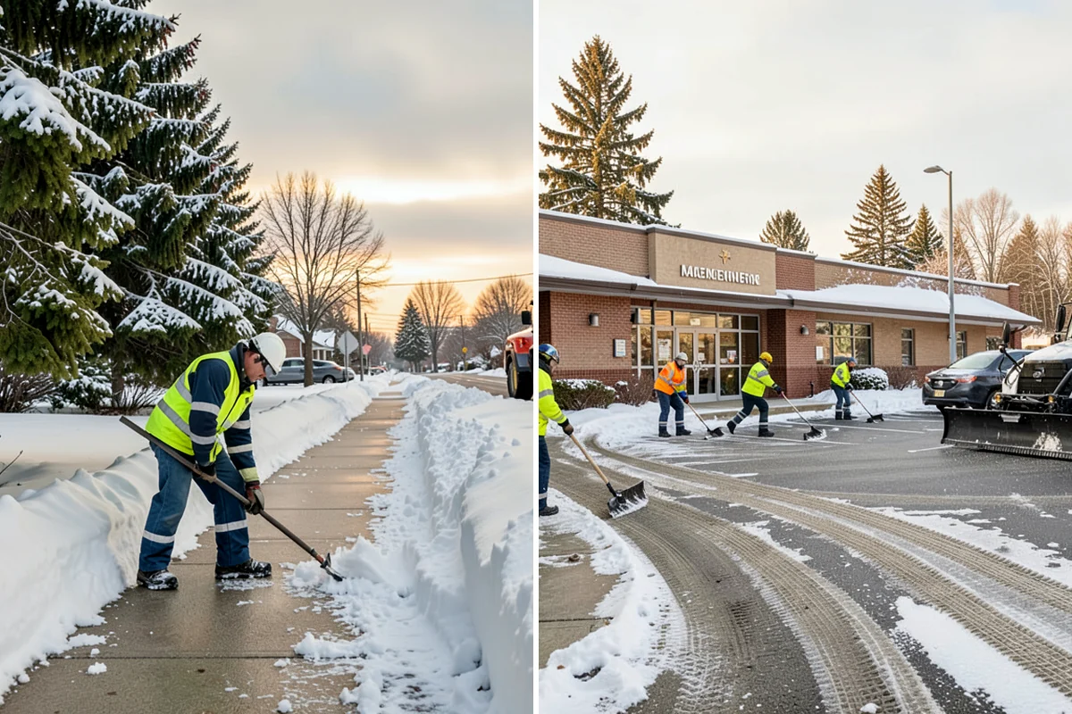 Municipal Snow Removal in Seattle, King County, WA - Prioritize public entrances and accessible routes
