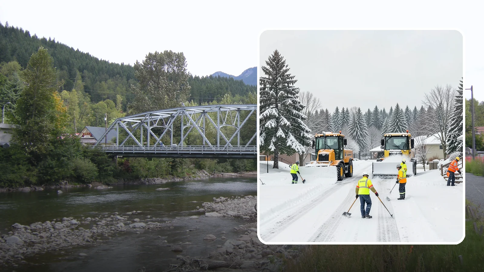 Municipal Snow Removal in Skykomish, King County, WA - We support municipal properties by clearing public buildings, lots, and walkways for staff and residents.