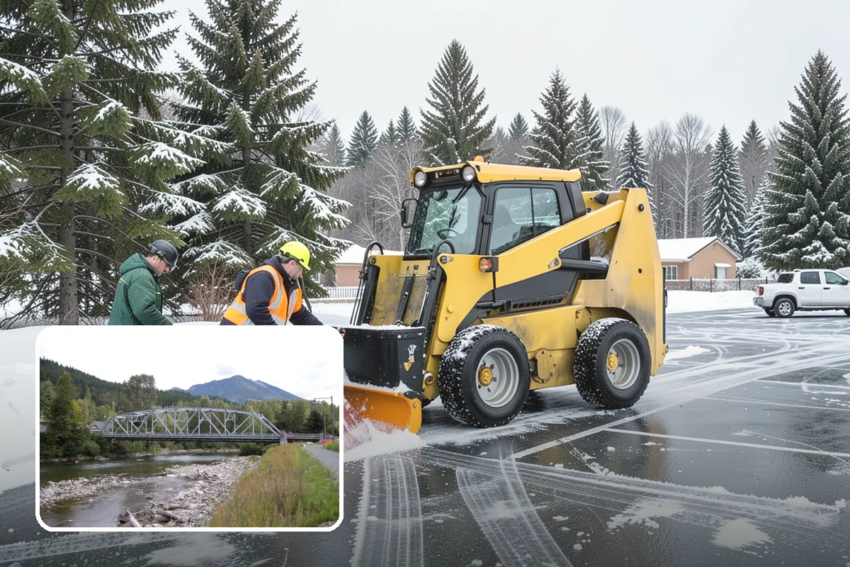 Municipal Snow Removal in Skykomish, King County, WA - Public access to municipal services maintained