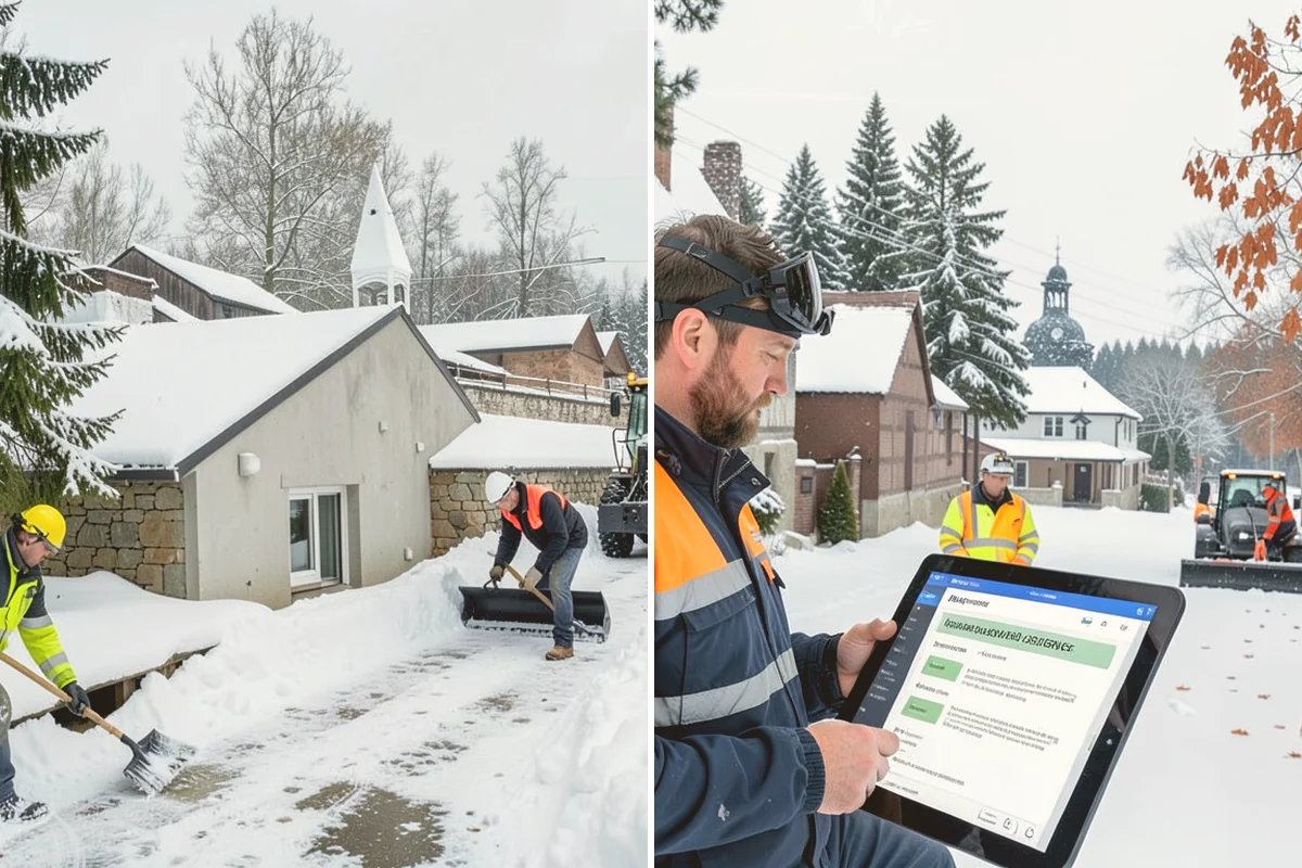 Municipal Snow Removal in Stanwood, Snohomish County, WA - Prioritize public entrances and accessible routes