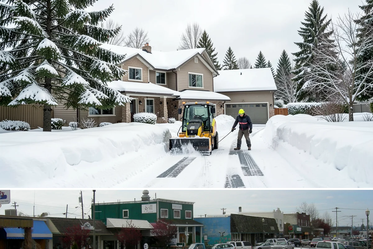 Municipal Snow Removal in Stanwood, Snohomish County, WA - Municipal service is essential whenever snow affects public access, mainly from December to February.