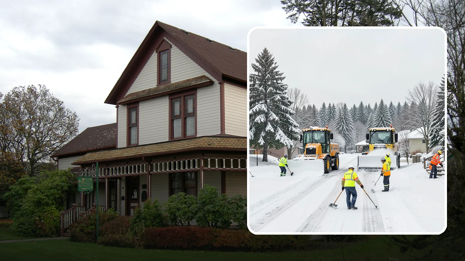 Municipal Snow Removal in Sumner, Pierce County, WA - We support municipal properties by clearing public buildings, lots, and walkways for staff and residents.