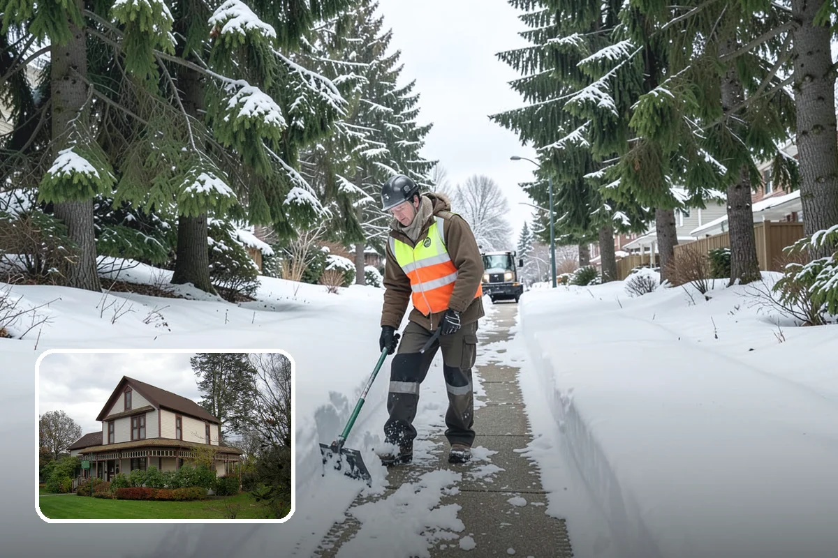 Municipal Snow Removal in Sumner, Pierce County, WA - Public access to municipal services maintained