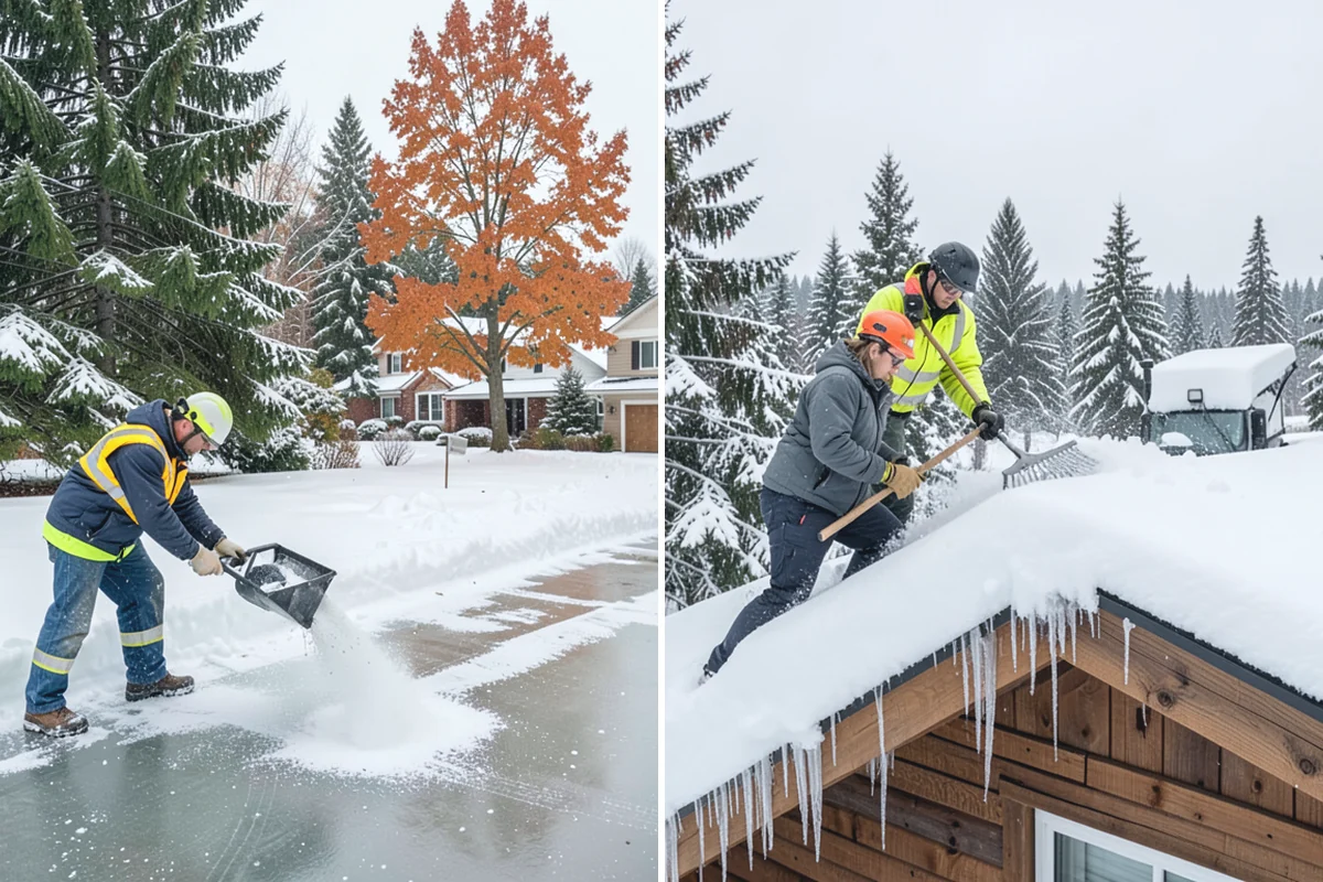 Municipal Snow Removal in Sumner, Pierce County, WA - Prioritize public entrances and accessible routes