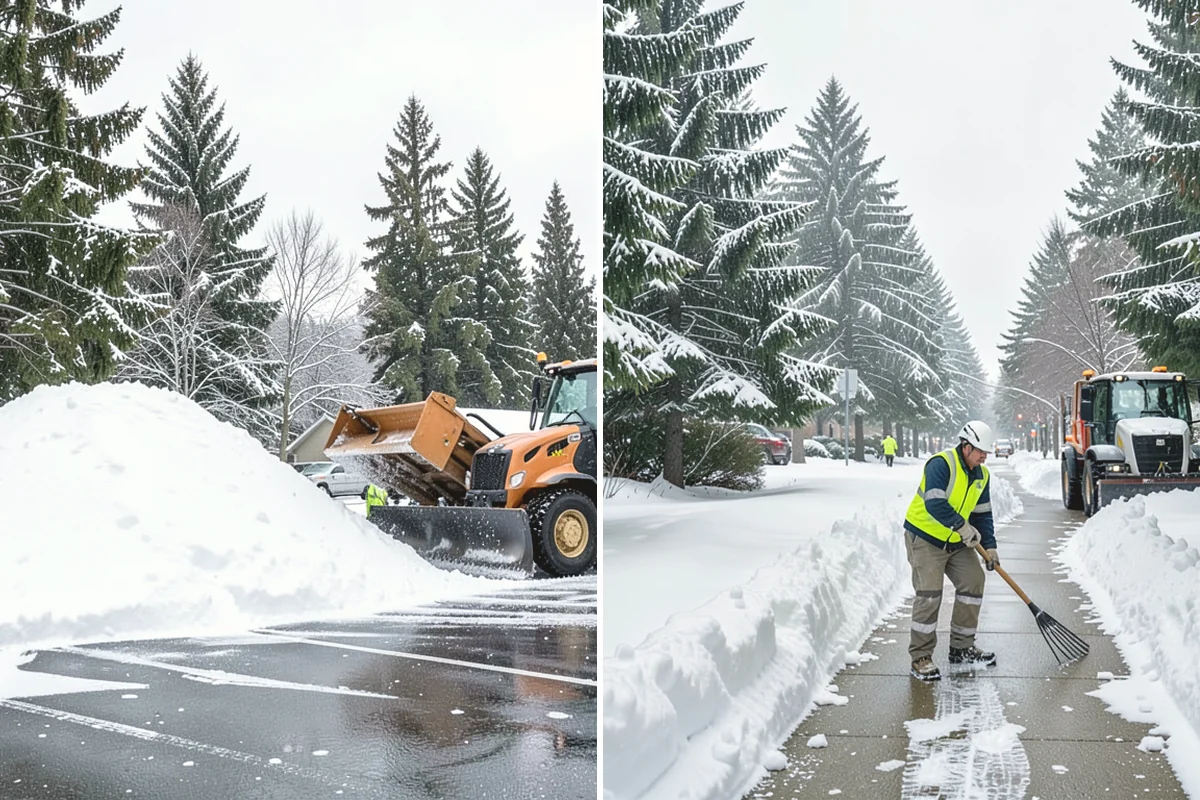 Municipal Snow Removal in Tacoma, Pierce County, WA - Prioritize public entrances and accessible routes