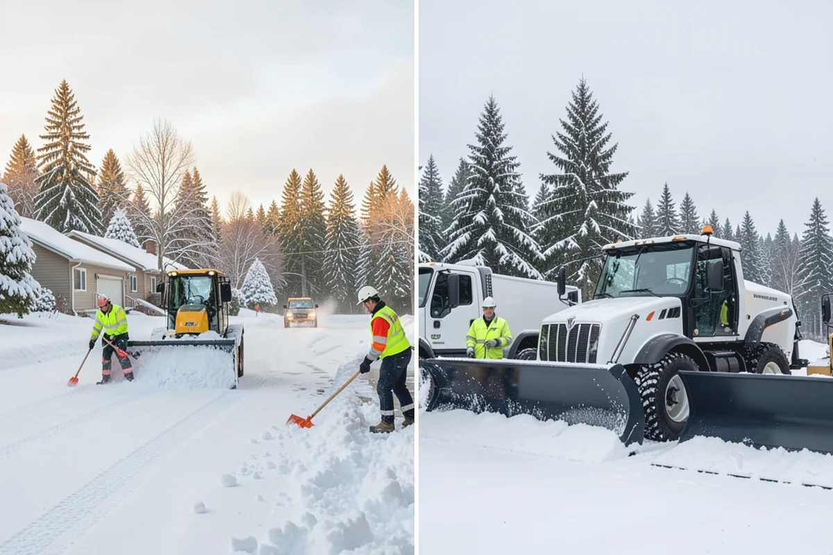 Municipal Snow Removal in Wilkeson, Pierce County, WA - Prioritize public entrances and accessible routes
