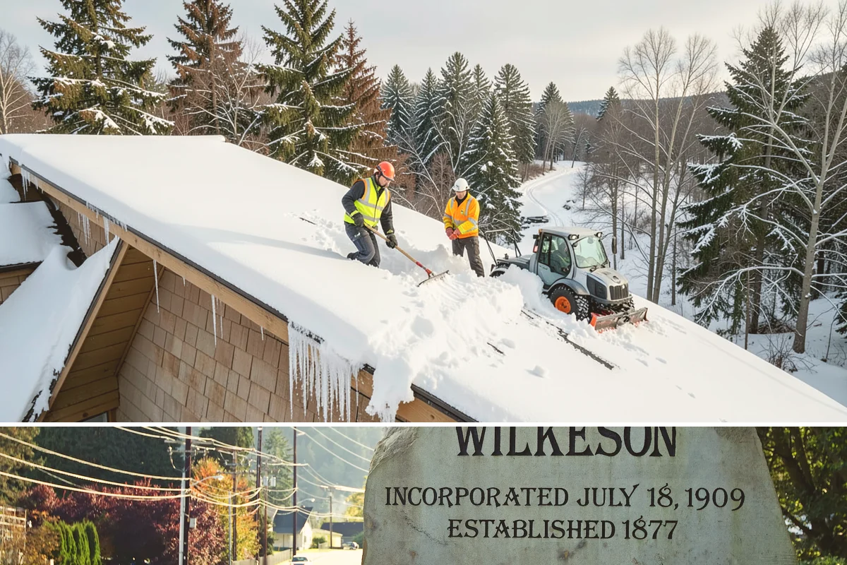 Municipal Snow Removal in Wilkeson, Pierce County, WA - Municipal service is essential whenever snow affects public access, mainly from December to February.