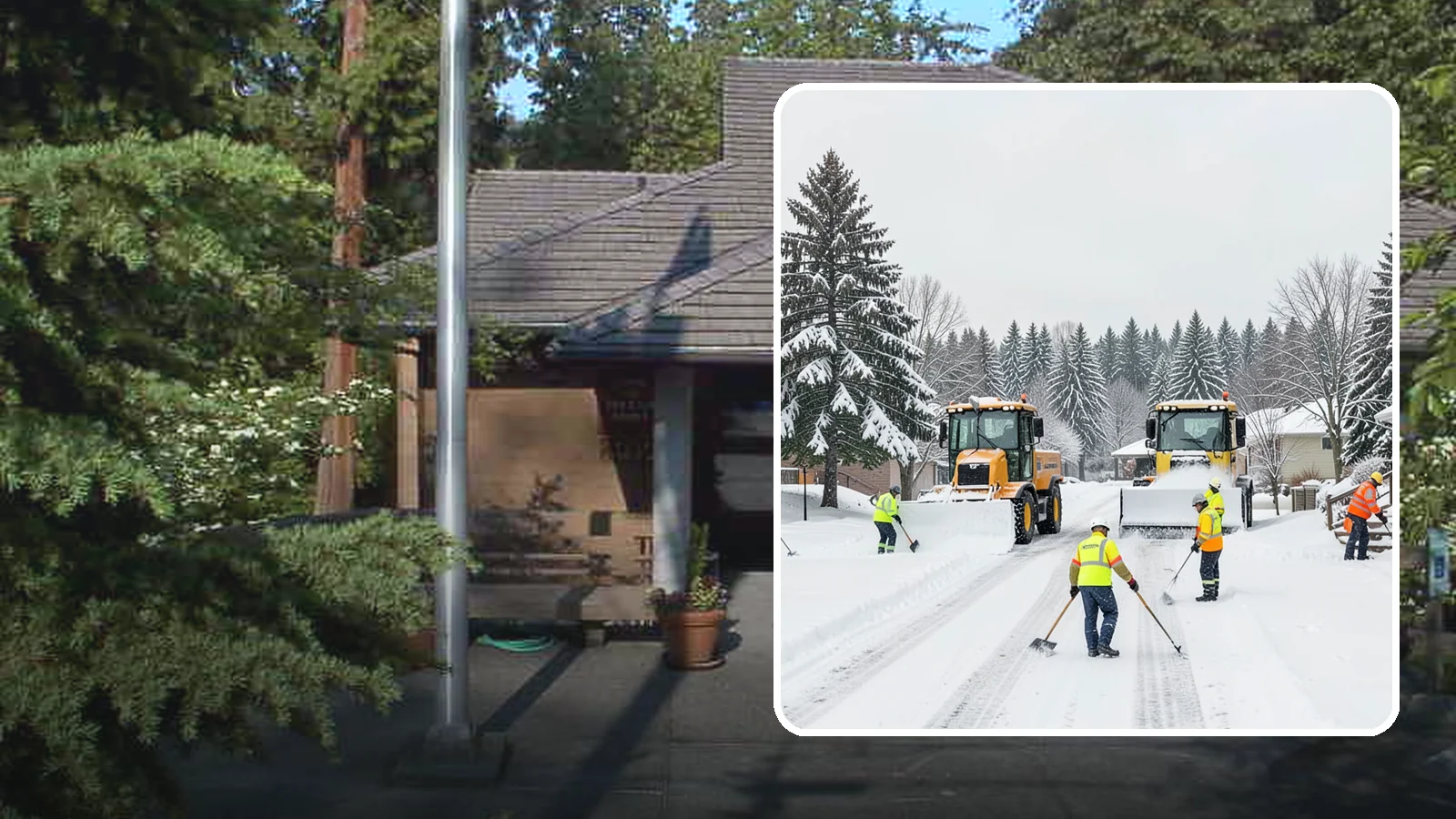 Municipal Snow Removal in Yarrow Point, King County, WA - We support municipal properties by clearing public buildings, lots, and walkways for staff and residents.
