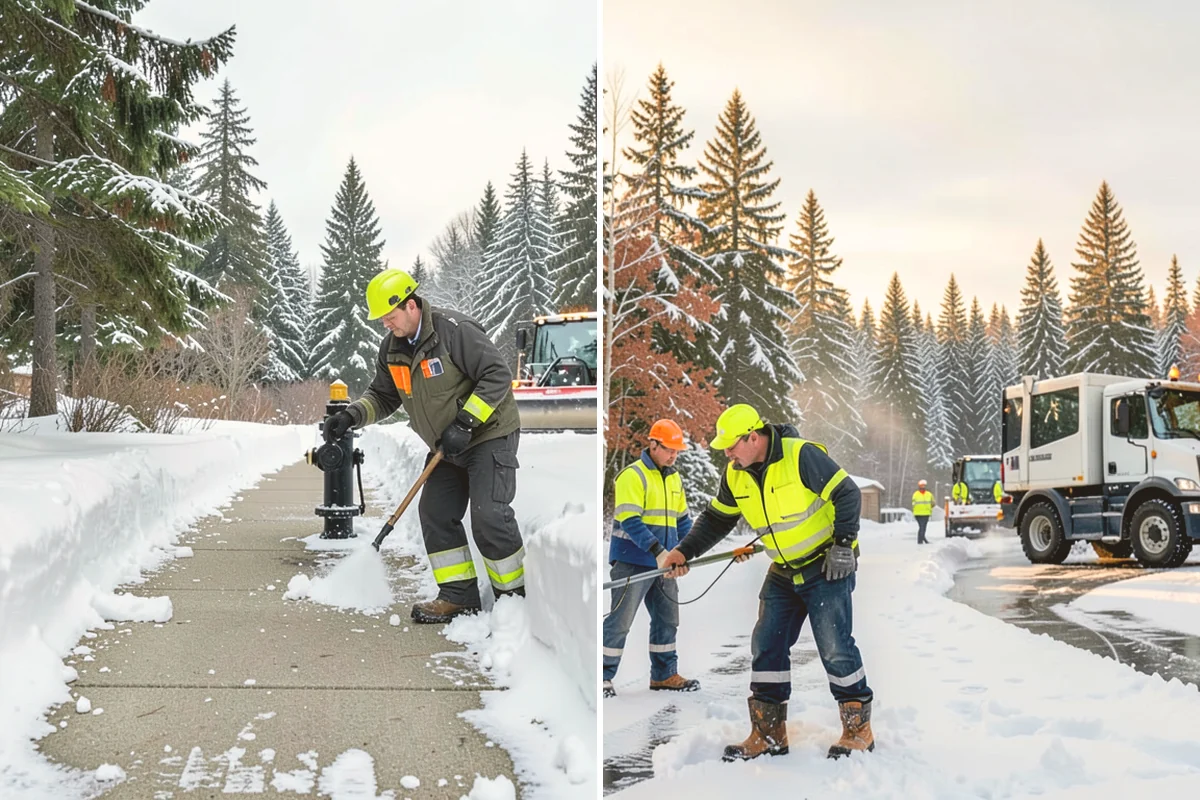 Off-Site Snow Hauling in Algona, King County, WA - Estimate volume and required truckloads