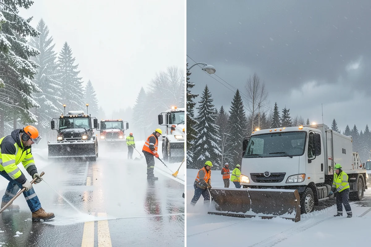 Off-Site Snow Hauling in Anacortes, Skagit County, WA - Estimate volume and required truckloads