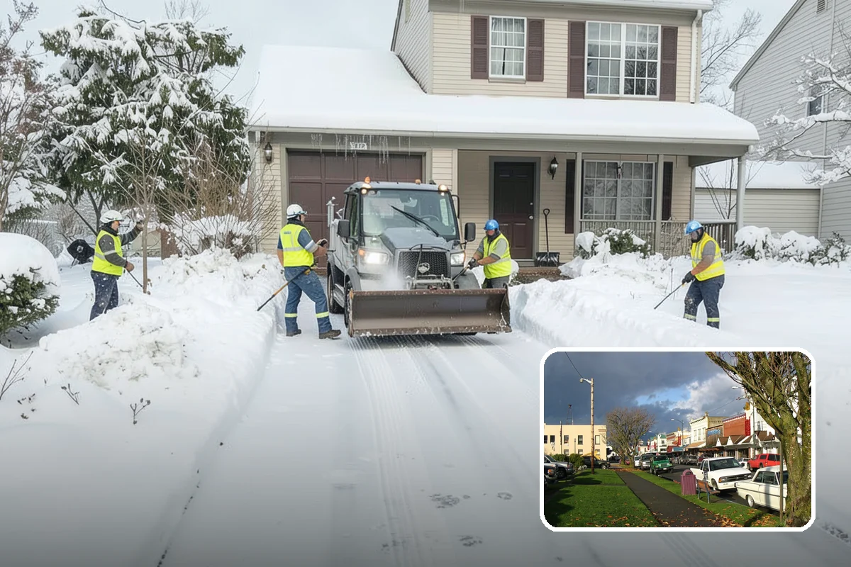 Off-Site Snow Hauling in Arlington, Snohomish County, WA - Removes snow entirely from space-constrained sites