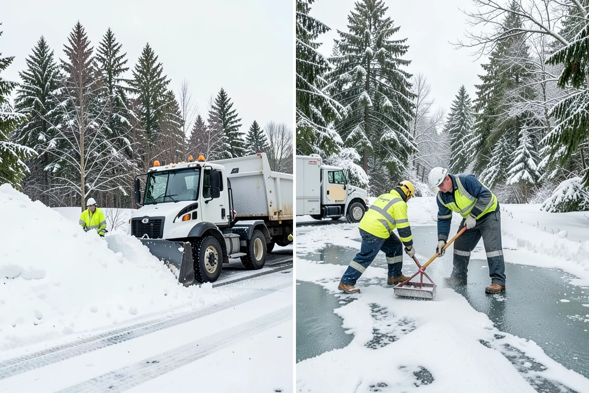 Off-Site Snow Hauling in Arlington, Snohomish County, WA - Estimate volume and required truckloads
