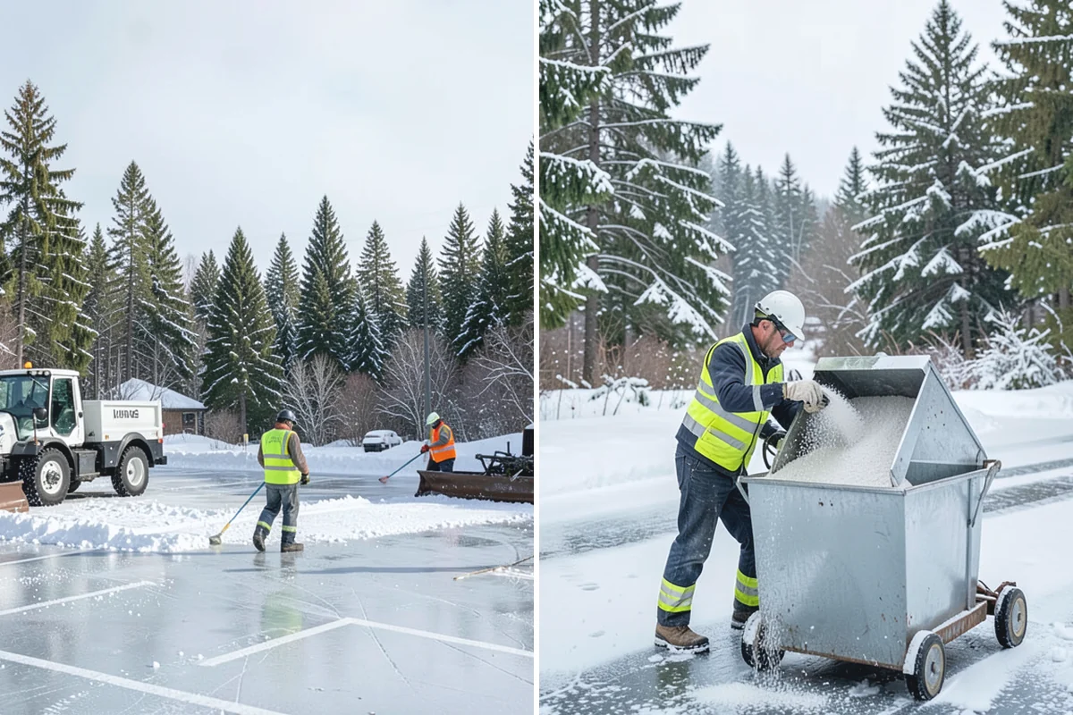 Off-Site Snow Hauling in Auburn, King County, WA - Estimate volume and required truckloads