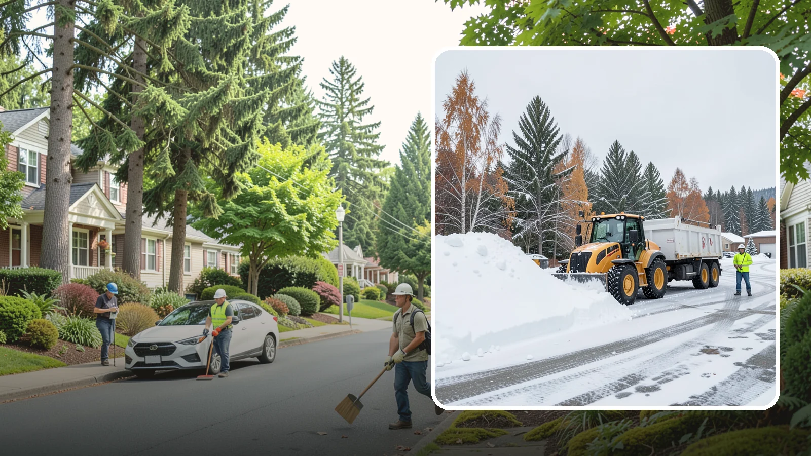 Off-Site Snow Hauling in Beaux Arts Village, King County, WA - We transport snow completely off your property to an approved disposal location.