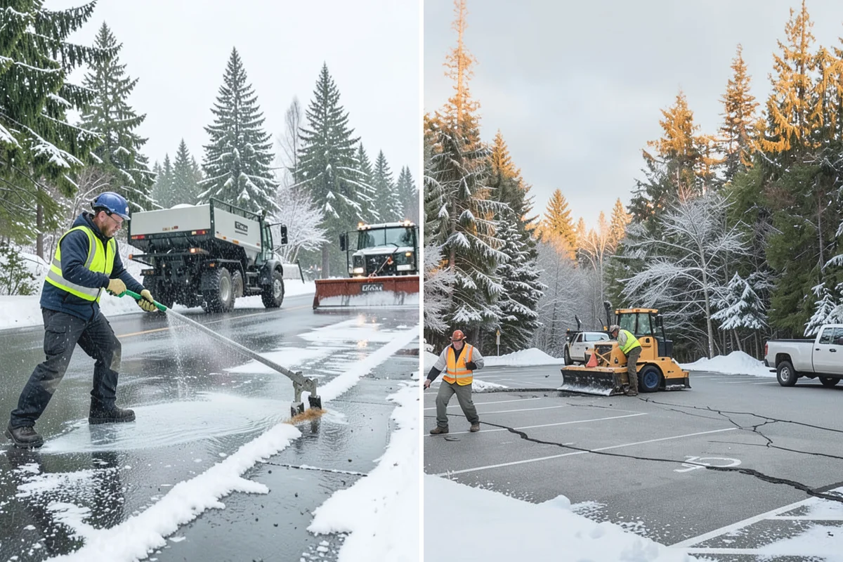 Off-Site Snow Hauling in Beaux Arts Village, King County, WA - Estimate volume and required truckloads