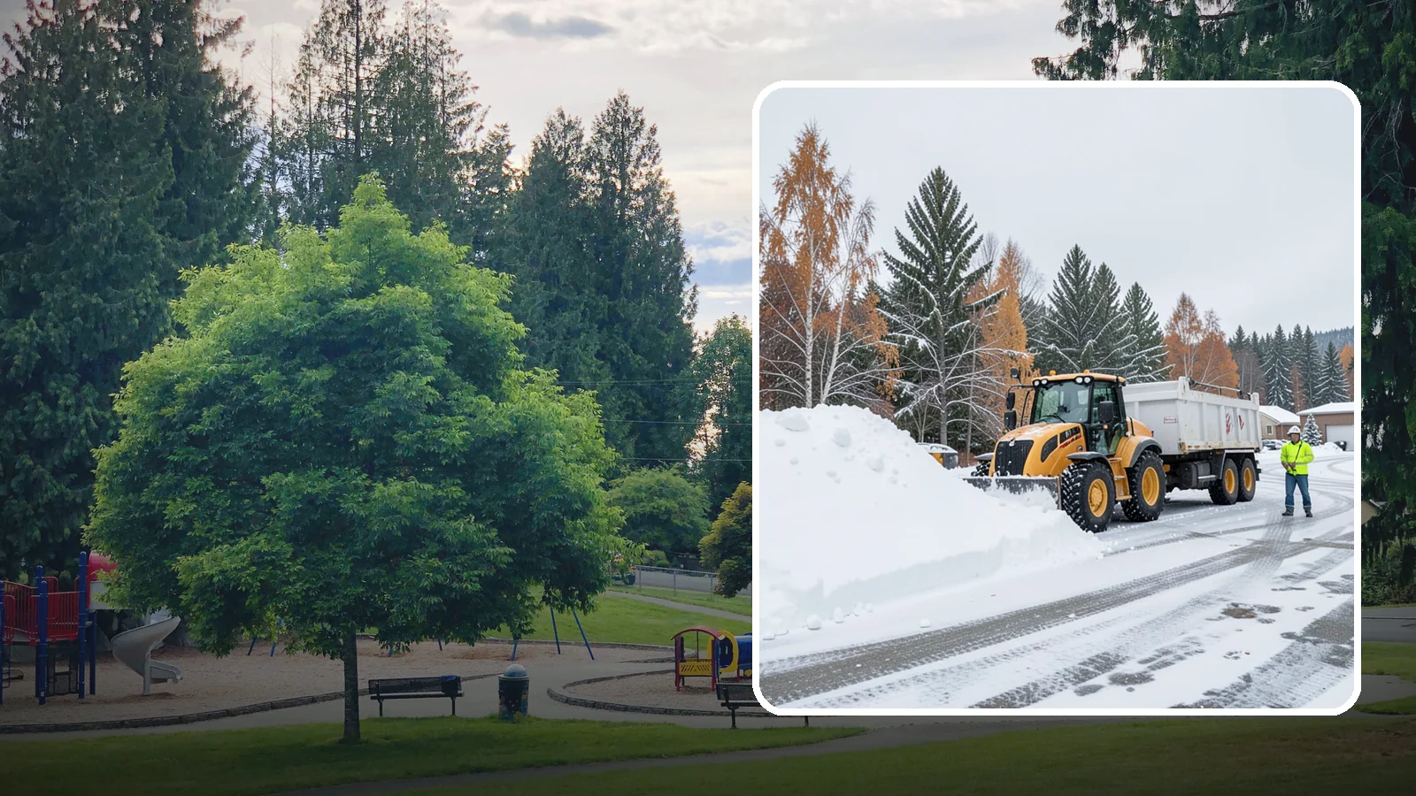 Off-Site Snow Hauling in Bonney Lake, Pierce County, WA - We transport snow completely off your property to an approved disposal location.