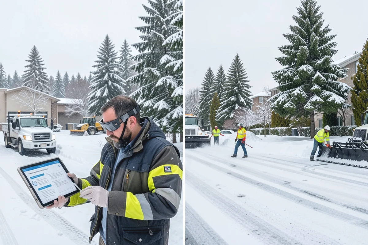 Off-Site Snow Hauling in Bonney Lake, Pierce County, WA - Estimate volume and required truckloads