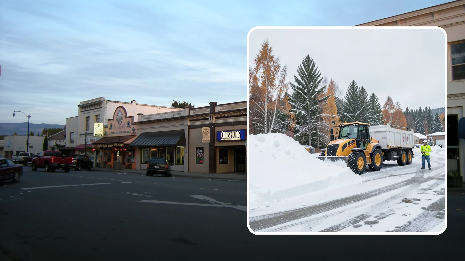 Off-Site Snow Hauling in Burlington, Skagit County, WA - We transport snow completely off your property to an approved disposal location.