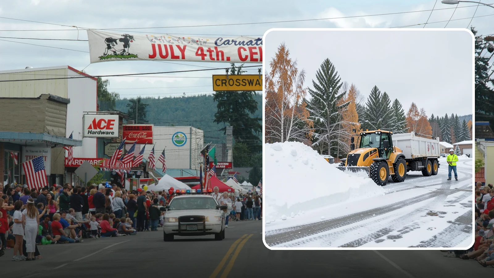 Off-Site Snow Hauling in Carnation, King County, WA - We transport snow completely off your property to an approved disposal location.