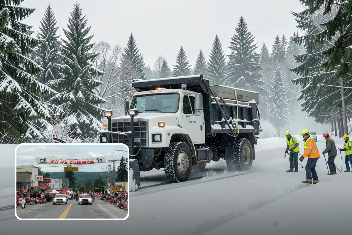 Off-Site Snow Hauling in Carnation, King County, WA - Removes snow entirely from space-constrained sites