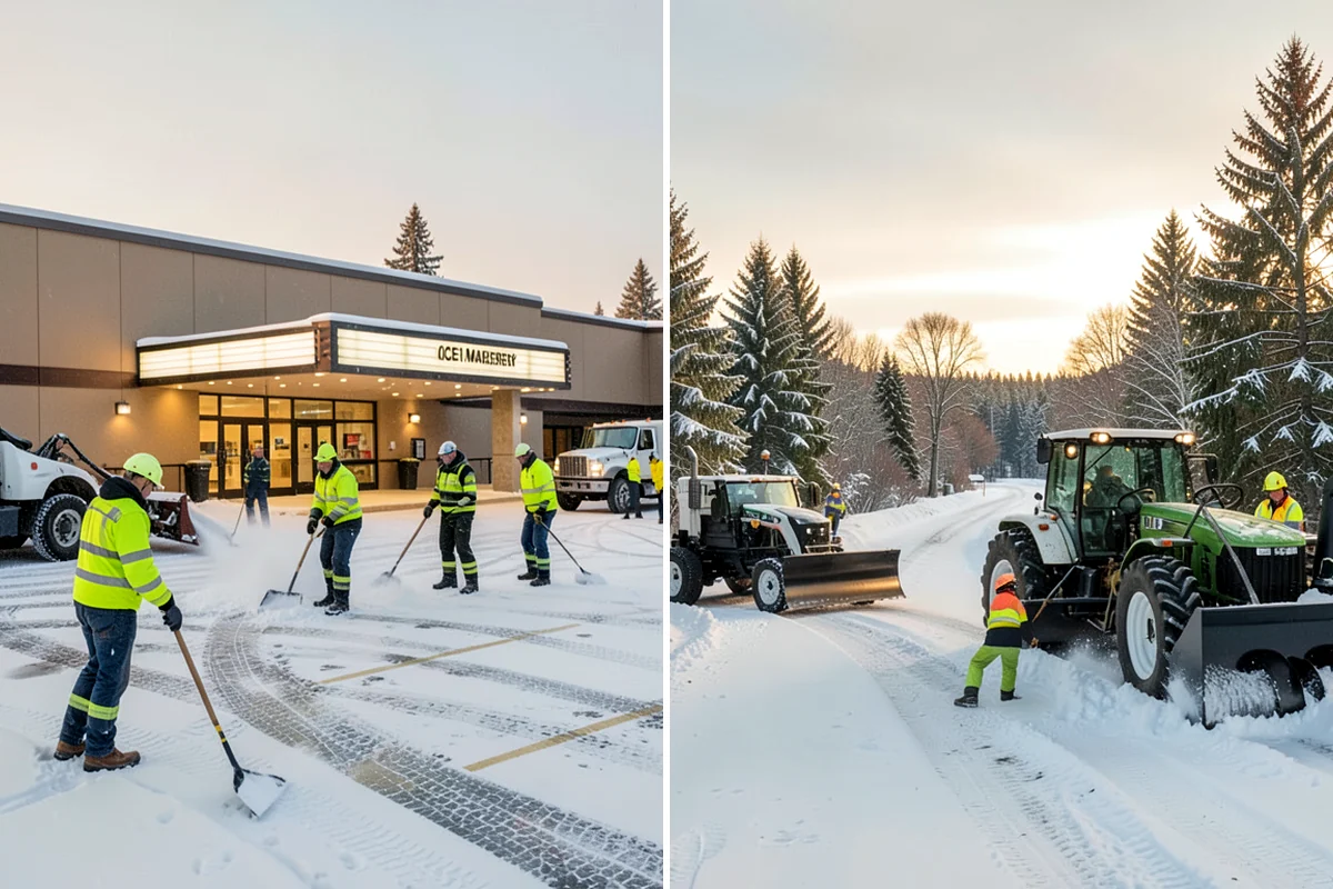 Off-Site Snow Hauling in Clyde Hill, King County, WA - Estimate volume and required truckloads