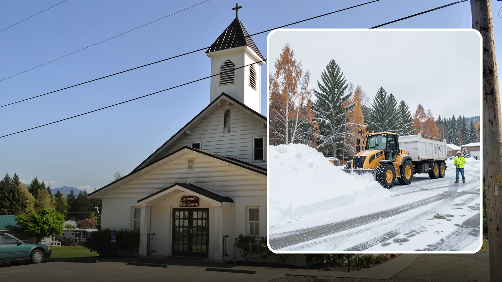 Off-Site Snow Hauling in Concrete, Skagit County, WA - We transport snow completely off your property to an approved disposal location.