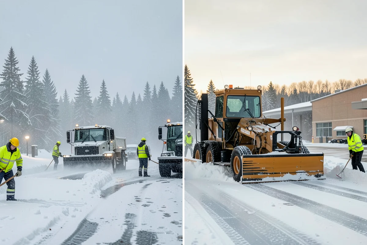 Off-Site Snow Hauling in Concrete, Skagit County, WA - Estimate volume and required truckloads