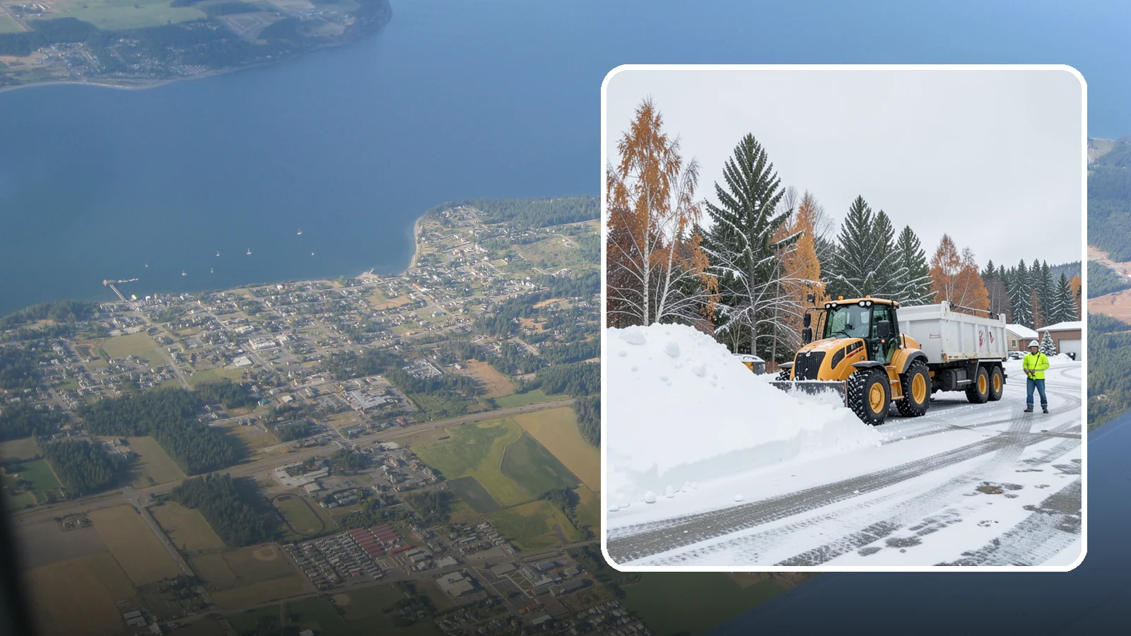 Off-Site Snow Hauling in Coupeville, Island County, WA - We transport snow completely off your property to an approved disposal location.