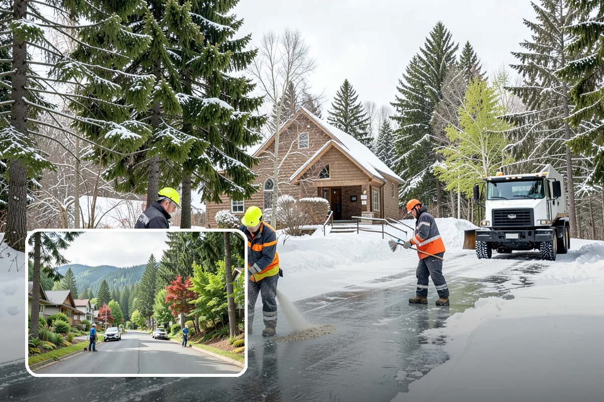 Off-Site Snow Hauling in Darrington, Snohomish County, WA - Removes snow entirely from space-constrained sites