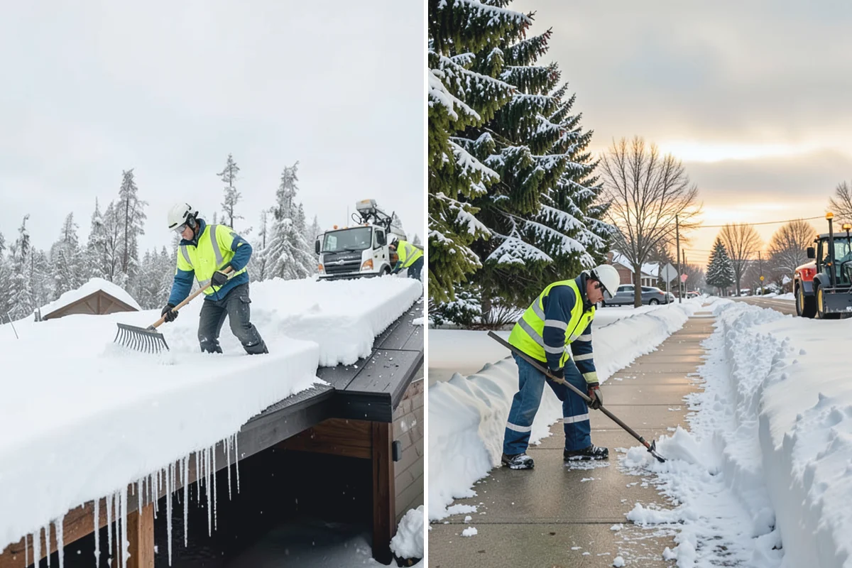 Off-Site Snow Hauling in Des Moines, King County, WA - Estimate volume and required truckloads