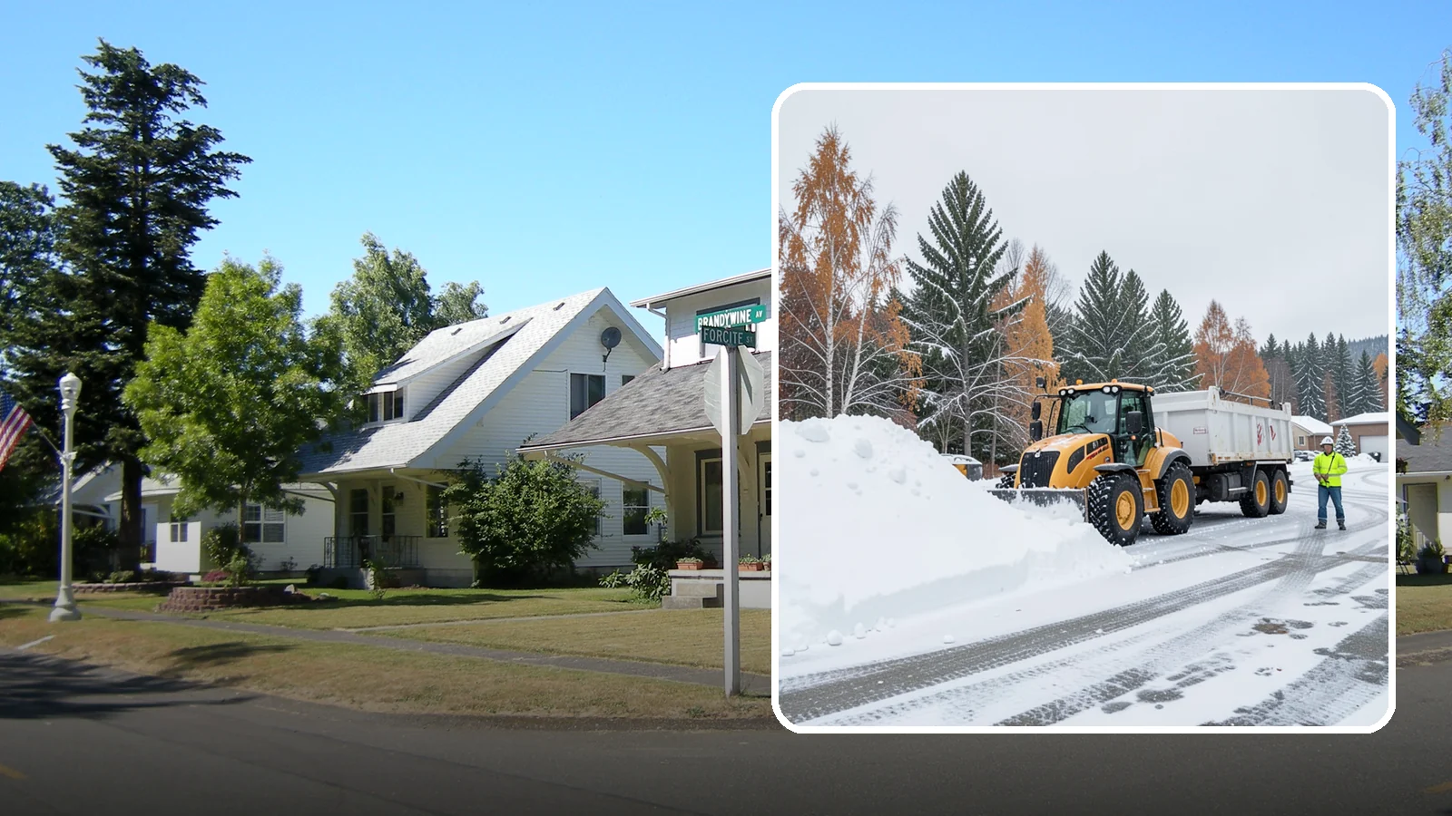 Off-Site Snow Hauling in DuPont, Pierce County, WA - We transport snow completely off your property to an approved disposal location.