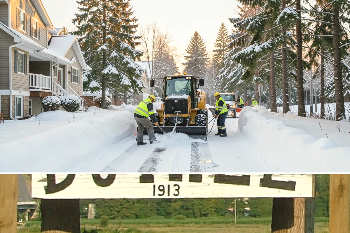 Off-Site Snow Hauling in Duvall, King County, WA - Off-site snow hauling is called for after heavy or repeated storms leave a constrained property with no place to put more snow.