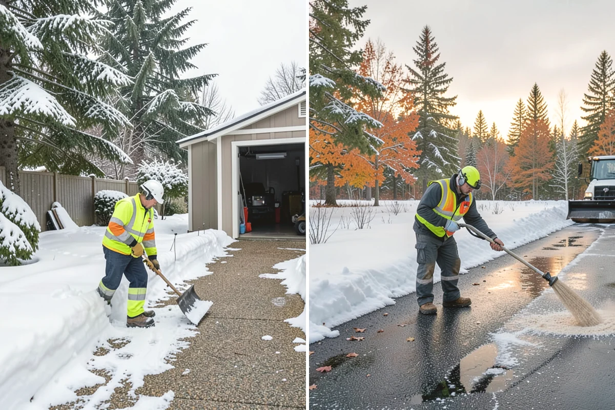 Off-Site Snow Hauling in Edgewood, Pierce County, WA - Estimate volume and required truckloads