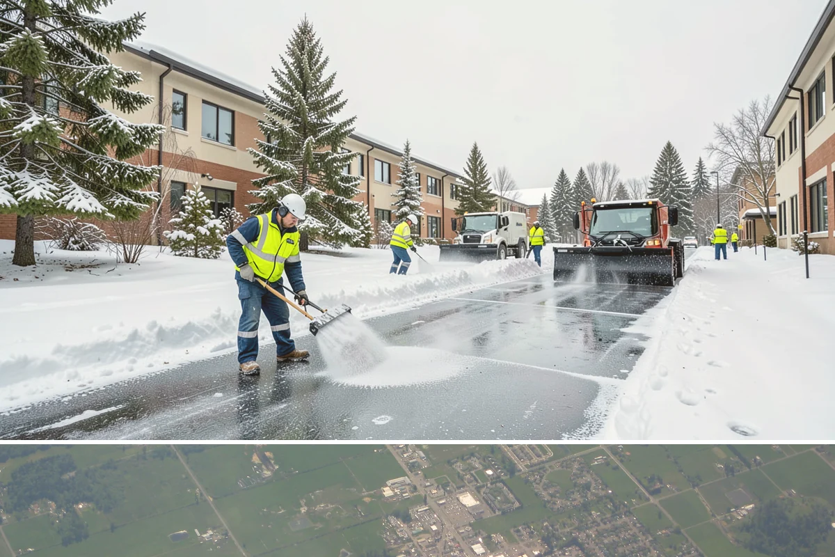 Off-Site Snow Hauling in Enumclaw, King County, WA - Off-site snow hauling is called for after heavy or repeated storms leave a constrained property with no place to put more snow.